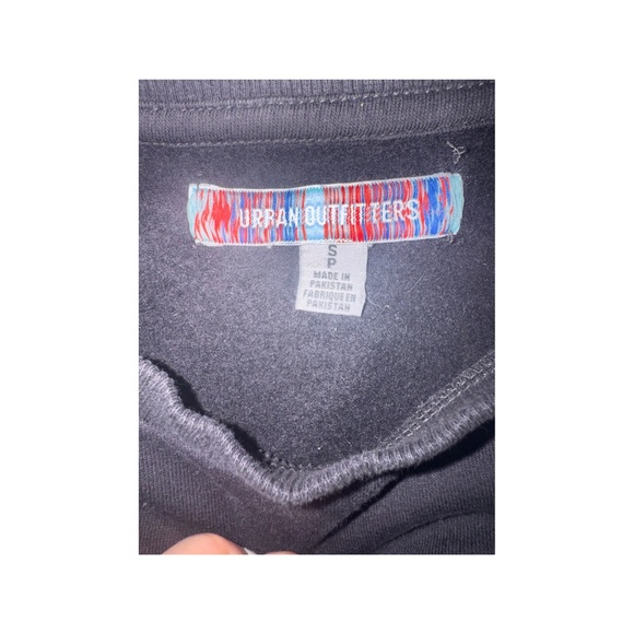 URBAN OUTFITTERS CROPPED CORSET SWEATSHIRT - Picture 3 of 3